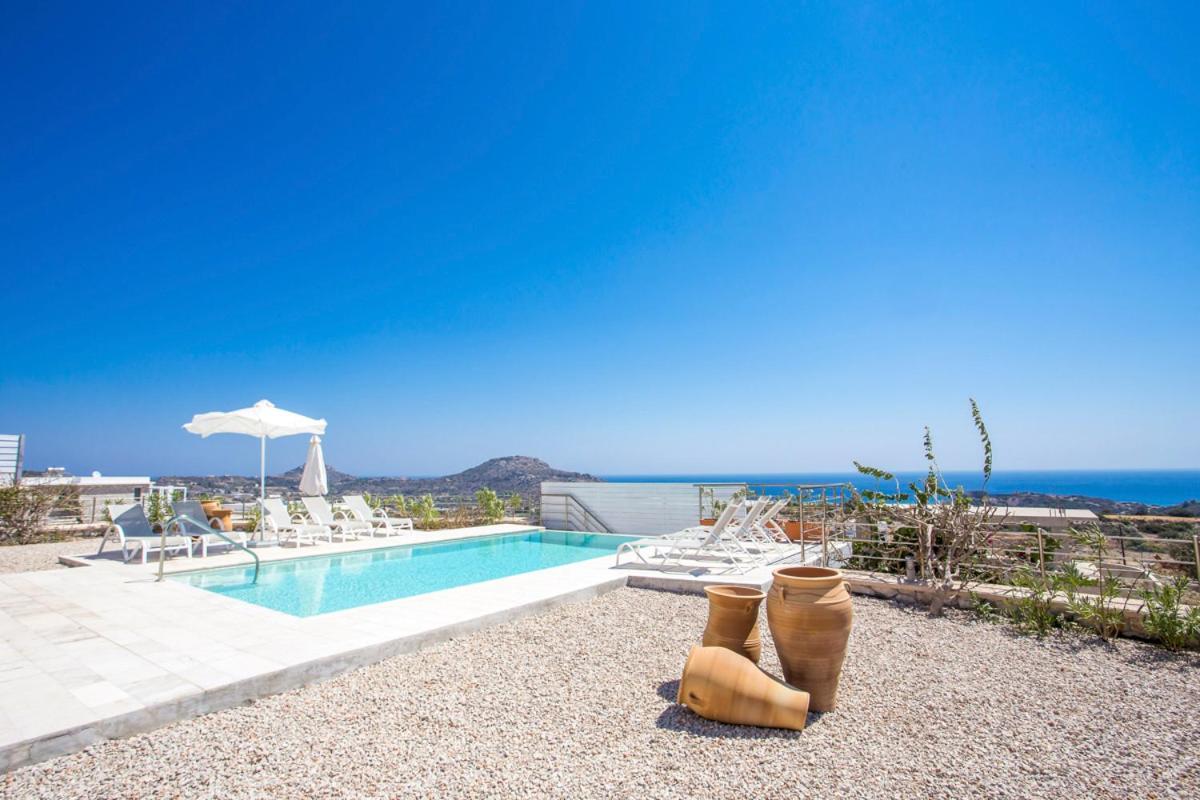 Afantou Villa Sleeps 8 With Pool And Air Con Esterno foto